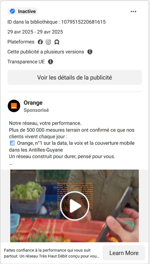 ORANGE CARAIBE