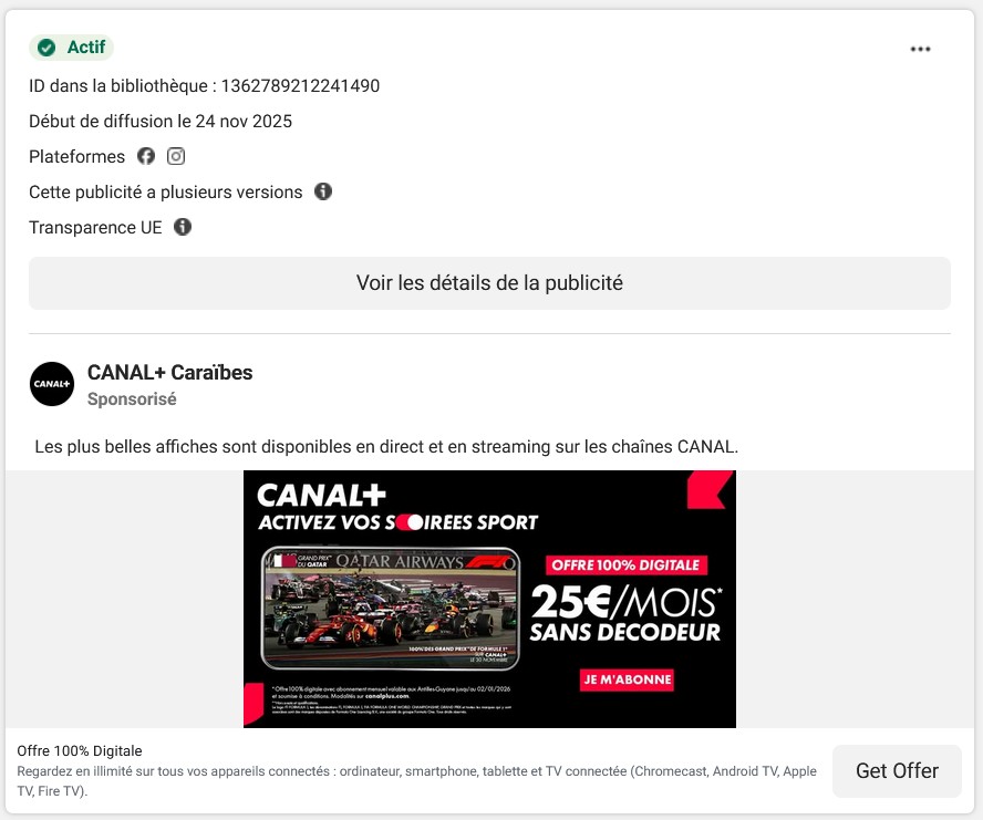 LES OFFRES CANAL+