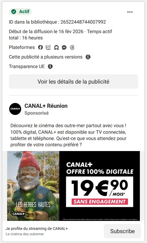 LES OFFRES CANAL+