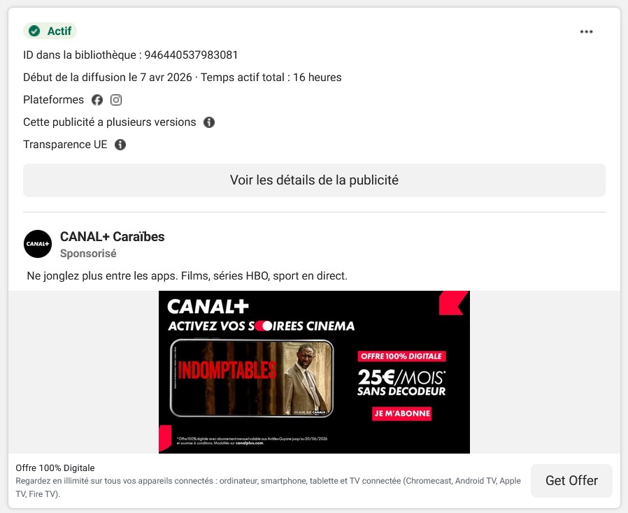 LES OFFRES CANAL+