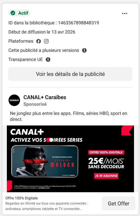 LES OFFRES CANAL+
