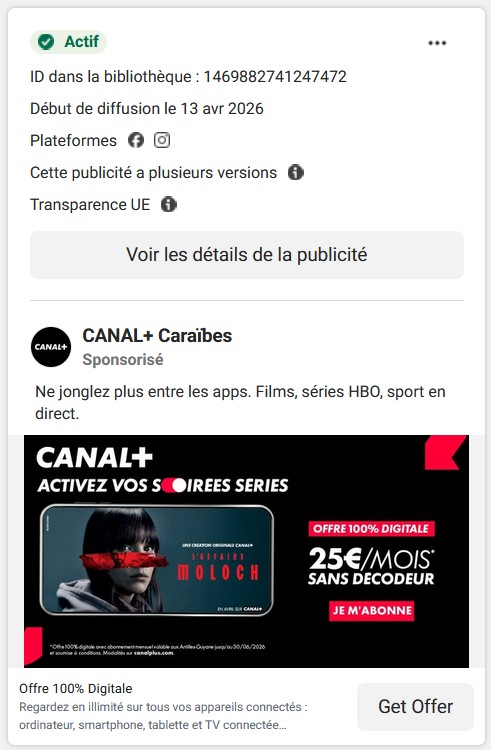 LES OFFRES CANAL+