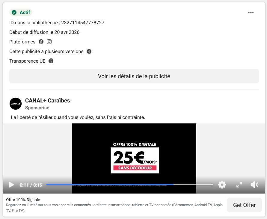 LES OFFRES CANAL+