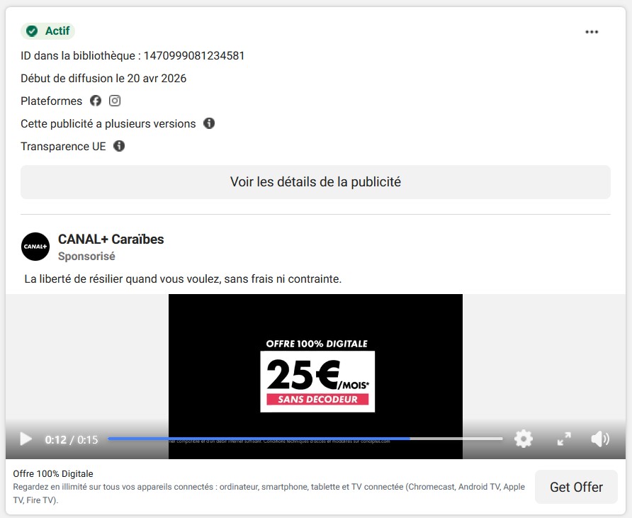 LES OFFRES CANAL+