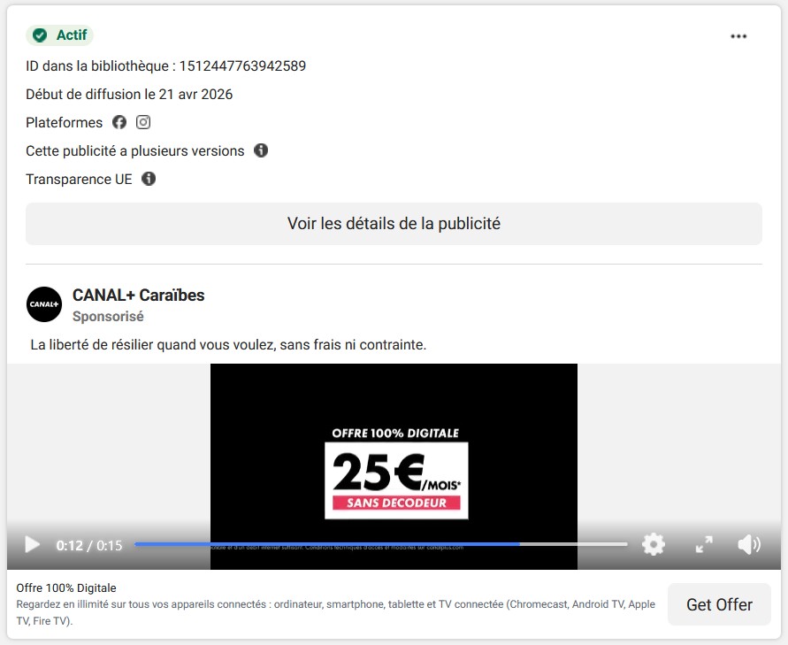 LES OFFRES CANAL+