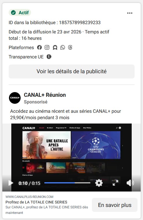 LES OFFRES CANAL+